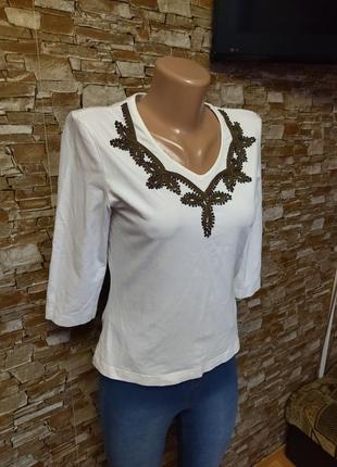 Турция,роскошная,хлопковая блуза,блузка,футболка,стрейч,рукав три четверти3 фото