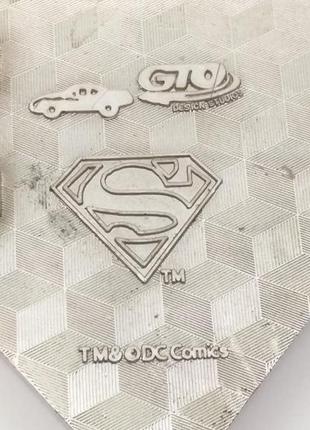 Пряжка ремня superman, металл, из англии.5 фото