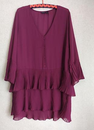 Красива подовжена блуза великого розміру від 22 bodyflirt