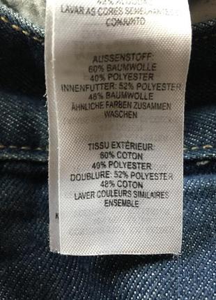 Фирменные мужские джинсовые шорты denim & co4 фото