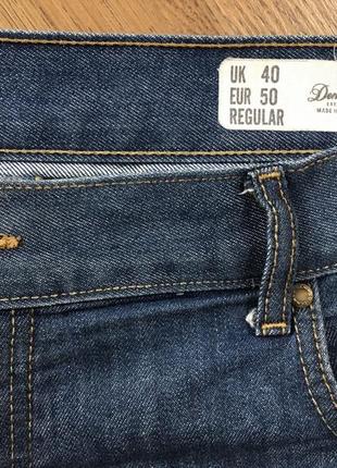 Фирменные мужские джинсовые шорты denim & co3 фото