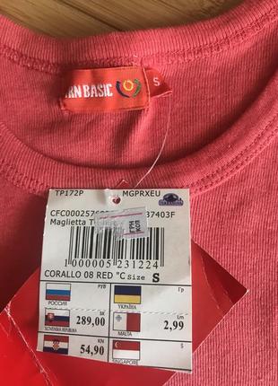 Базова рожева майка terranova