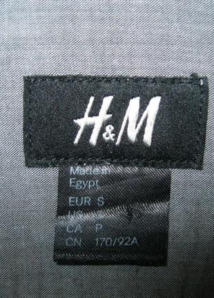Рубашка h&m / размер s7 фото
