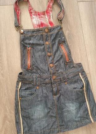 Джинсовий сарафан juicy jeans1 фото