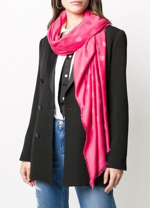 Шелковый платок большой платок шарф палантин бренд twin set simona barbieri оригинал!