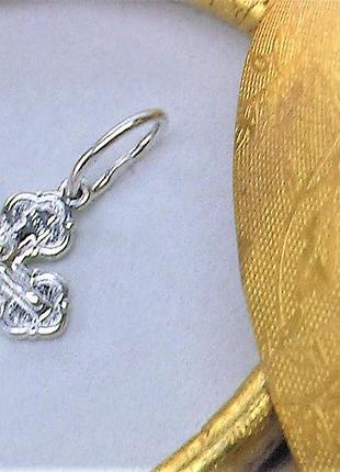 Крестик серебро 925 проба 1,25 грамма