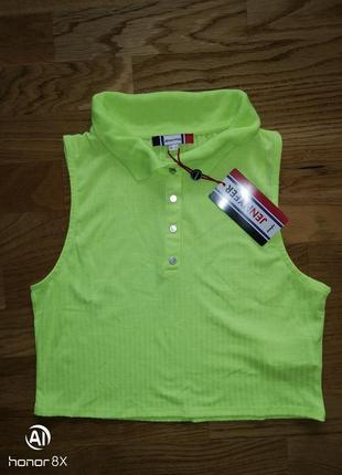 Яскрава футболка топ jennyfer