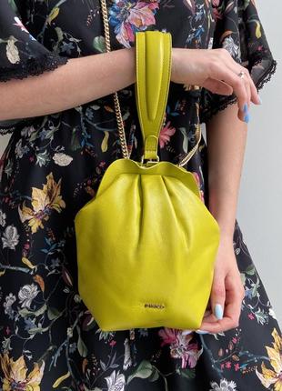 Женская сумочка клатч кожаная pinko оригинал пинко на подарок жене подарок девушке