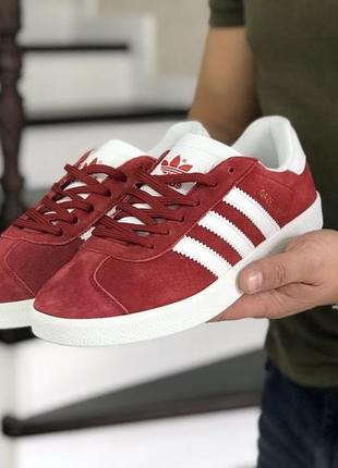 Adidas gazelle (червоні)1 фото