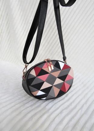 Клатч - таблетка handmade "мозайка"