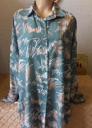 Блуза туника халат со спущенным рукавом турция