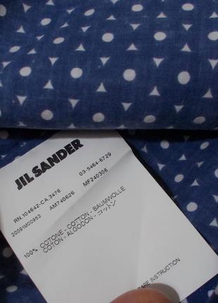 Рубашка дизайнерская 'jil sander' 46-48р7 фото