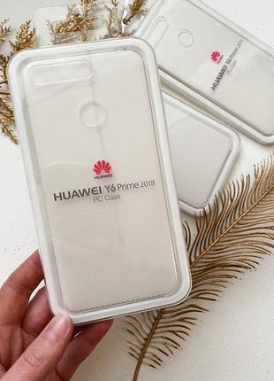 Прозрачный чехол на y6 prime 2018 case