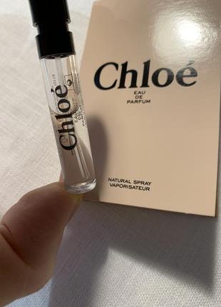 Chloe eau de parfum пробник
