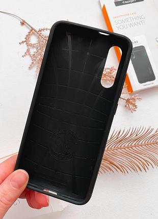 Черный чехол  для xiaomi mi a3 3