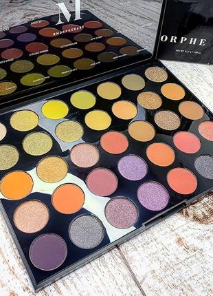 Палетка теней morphe 35m boss mood artistry palette