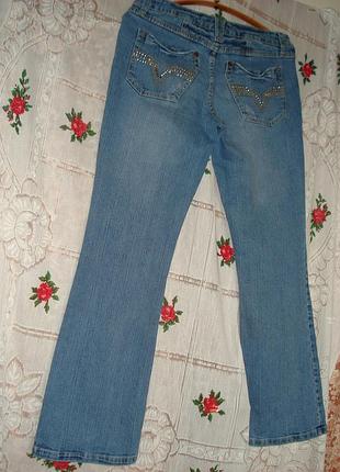 Супер джинсы"denim"р.12,98%коттон,2%эластан.