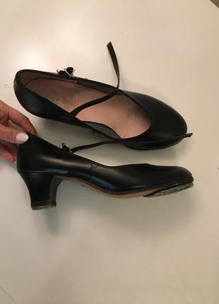 Туфли чечетки степовки для степа 25.5см