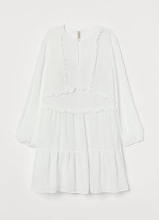 Воздушная туника h&m из воздушного шифона