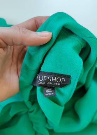 Трендовая блузка с открытой спинкой topshop p.l-xl4 фото