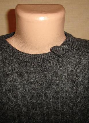 H&m шерстяной свитер на 6-8 лет  с шерстью альпаки2 фото