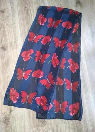 Шовковий шарфик, шов роуль