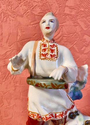 Садко (слов'янський керамічний комбінат) - фарфор срср статуетка в ідеальному стані6 фото
