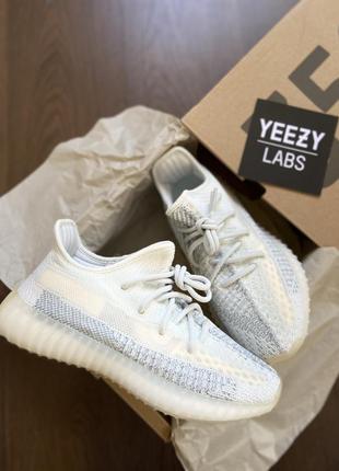 Кроссовки adidas yeezy boost 350 cloud white