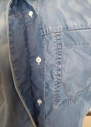 Calvin klein, рубашка "варенка" из эвкалипта, лиоцела4 фото