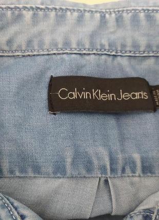 Calvin klein, рубашка "варенка" из эвкалипта, лиоцела7 фото