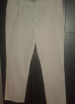 Класні стильні брюки білого кольору canda, размер18/46 .