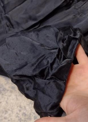 Платье чистый шелк чёрное3 фото