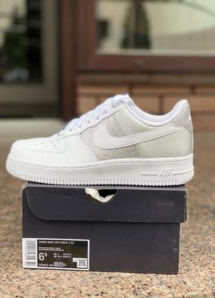 Кроссовки nike air force 1 ‘07 white оригинал5 фото