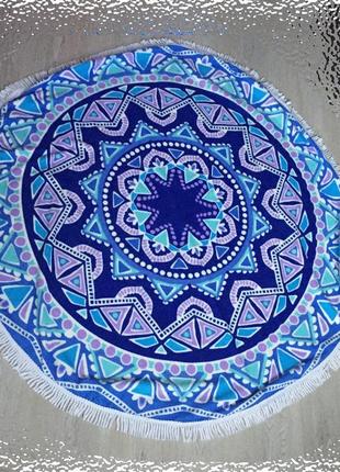 Пляжный коврик полотенце из микрофибры