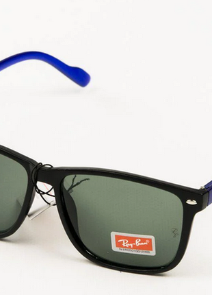 Очки.солнцезащитные очки ray-ban wayfarer со стеклянной линзой1 фото