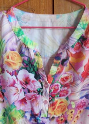 Женская летняя блузка, р. 544 фото