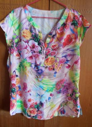 Женская летняя блузка, р. 542 фото