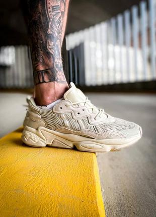 Кроссовки adidas ozweego "beige 2