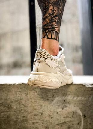 Кроссовки adidas ozweego "beige 4