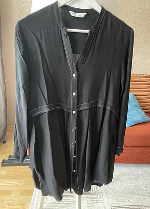 Дуже гарне приємне до тіла плаття сорочка від zara😍