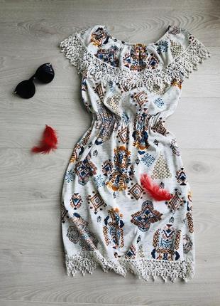 Літнє котонове платтячко р. s