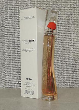 Kenzo flower by kenzo eau de vie 50 мл тестер для женщин