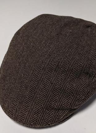 New lingwood твидовая жиганка кепка шерстяная премиального бренда | англия