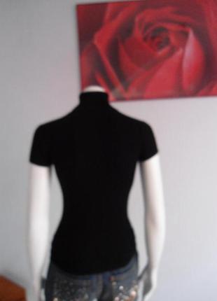 Чорний гольф водолазка mango 4