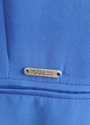 Новый, нереально  красивый синий пиджак guess р.44(s)-46(m)6 фото