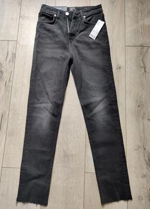 Скинни джинсы серые urban outfitters новые, размер 264 фото