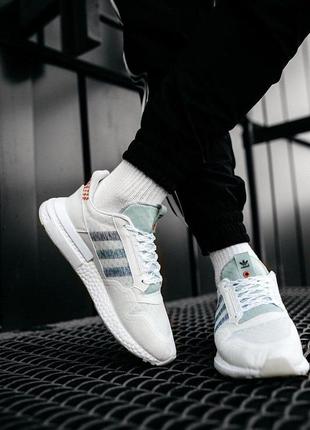 Женские кроссовки adidas zx 500 white 36-37-38-39-40-413 фото