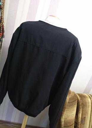 Бомбер куртка ветровка  винтажный стиль вышивка большой размер3 фото