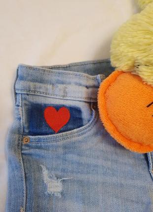 Джинсы штаны джинси на девочку 4-6 лет _ 1+1= скидки 🌟7 фото