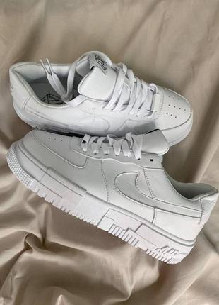 Кросівки nk af 1 pixel white кросівки